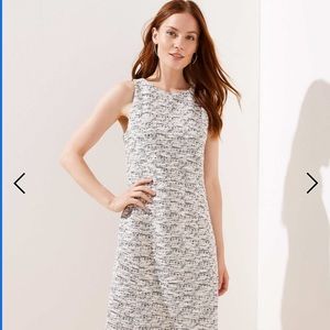 Loft Spacedye Textured Dress size 10
